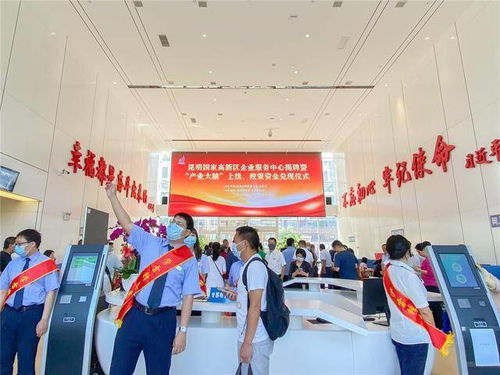 昆明高新區(qū)企業(yè)服務中心揭牌暨“產(chǎn)業(yè)大腦”上線，開啟政策資金兌現(xiàn)與企業(yè)服務新篇章